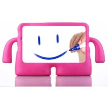 Fuchsia iPad Air 13 2025 M3 Çip ile Uyumlu kOkO Eğlenceli Karakterli Standlı Çocuk Tablet Kılıfı