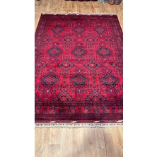 Türkmen Rug El Dokuma Afgan Halısı