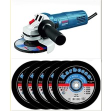 Bosch Gws 750 W 115 mm Avuç Taşlama Seti, 5 Adet Kesim Taşıyla Güçlü ve Pratik