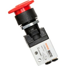 Semakmatic Pnömatik 4 mm Butonlu Valfler