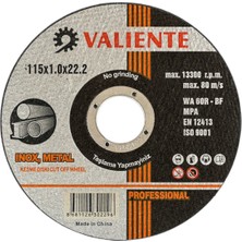 115MM Metal Kesme Taşı, 25'li Paket, Dayanıklı ve Güçlü Performans