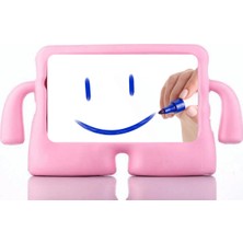 Fuchsia iPad Pro 13 2024 ile Uyumlu kOkO Eğlenceli Karakterli Standlı Yumuşak Çocuk Tablet Kılıfı