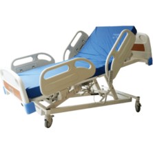 Emek Sağlık Yan Korkuluklu Abs  4 Motorlu Hasta Karyolası – Tam Set