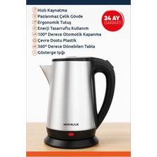 Özbience Paslanmaz Çelik Su Isıtıcı, Şık ve Dayanıklı Tasarım