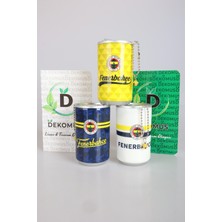 "dekomus Cep Defteri Hediyeli" Lisanslı Fenerbahçe "tekli" Coke Tasarım Islak Mendil