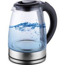 Özbience Şeffaf Cam Kettle, Modern ve Şık Tasarım, Kolay Kullanım