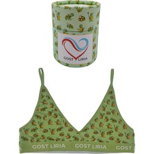 GOST LİRİA - Tortoise Desenli Kadın Bralet