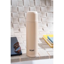 Acar Dream Paslanmaz Çelik Termos 750 ml Kahverengi