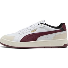 Puma Erkek Beyaz Puma Court Classico Sport Erkek Beyaz Günlük Sneaker Ayakkabı
