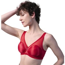 Yeni İnci Yılbaşı Kırmızı Balenli Ince Süngerli Sütyen