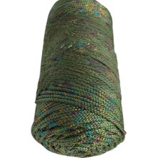 Nuvigo Makrome Ipi 3mm Polyester Haki Simli