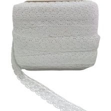 Nuvigo Kopanaki Dantel En 4 cm Beyaz 5 Metre