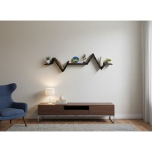 Jet Ağaçkakan Kalp Atışı Duvar Rafı – Ritimle Yaşayan Tasarım