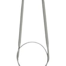 Nuvigo Misinalı Çelik Gagalı Tığ Şiş 3 Numara 60 cm