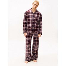 Tommy Hilfiger Erkek Relaxed Flannel Pijama Seti