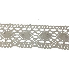 Nuvigo Kopanaki Dantel En 5 cm Badem Model Krem 1 Metre