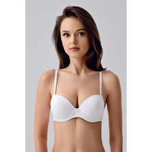 Cotonhause Kadın Push-Up Beyaz Sütyen –  Şekillendirici Model C0T2N0733