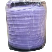 Nuvigo Çamaşır Lastiği Düz 1 cm  1 Metre Açık Mor