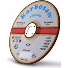 A24 Rs BF80 Metal Taşlama 180X8.0X22,23 mm Yüksek Performanslı Araç