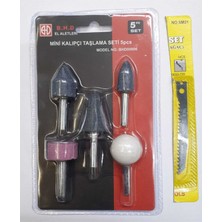 Mini Kalıpçı Taşlama Seti 5 Parça, Kompakt ve Çok Yönlü Kullanım