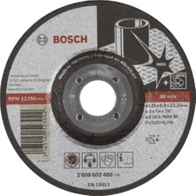 Bosch Dayanıklı Taşlama Taşı 125X6,0 Mm, Profesyonel ve Güçlü Performans