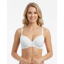 Bonbon Kadın Pamuklu Kuplu Süs Dantelli Sütyen BB2108