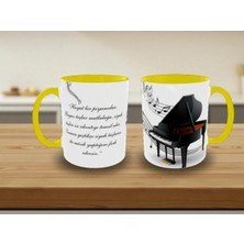 Alpşan Ticaret Piyano Baskılı Kupa Bardak Müzik Öğretmenine Hediye Kupa Bardak Piyano Kupa Bardak