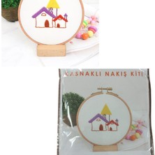 Nuvigo Nakış Kitleri Kasnaklı 8.6 x 6 cm Ev