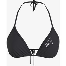 Tommy Jeans Siyah Kadın Bikini Üst UW0UW04408BDS