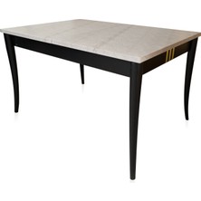 VRL Enzo Ahşap Ayaklı Mutfak Cafe Masası