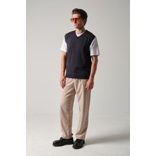 Mandala Tekstil Erkek Triko Basic Süveter