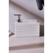 Perotti Ash Beige 750 ml Porselen Mutfak Sıvı Sabunluk