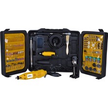 Devir Ayarlı 405 Parçalık Gravür ve Taşlama Seti, Çok Yönlü Kullanım