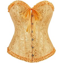 BMD Enissa Işlemeli Korse - Sarı