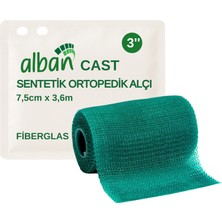 Alban Cast Sentetik Alçı 7,5cmx3,6mt 3 Inç