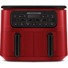 Özbience Air Pro Cook Duo Köz Xxxl 4+4 Litre Airfryer 8 Kişilik