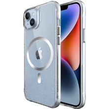 Bix iPhone 14 Plus / 15 Plus Magsafe Simli Kılıf Shock Pocket Darbe Emici Teknolojili Çizilmeye Dayanıklı