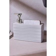 Perotti Ash Grey 750 ml Porselen Mutfak Sıvı Sabunluk