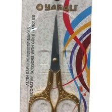 Nuvigo Nakış Makası Altın Saplı Dekoratif Makas Model 1