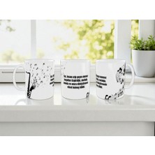 Alpşan Ticaret Saksafon Baskılı Kupa Bardak Müzik Öğretmenine Hediye Kupa Bardak Saksafon Baskılı Kupa