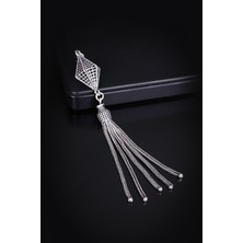 Encili Silver 925 Ayar Gümüş Altıgen Vizyon Model Tesbih Püskülü