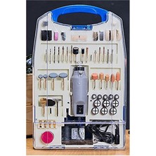 Mini Gravür Taşlama Seti 110 Parça, Çok Yönlü ve Kullanışlı El Aleti