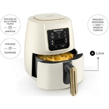 Özbience Çok Fonksiyonlu 3'ü 1 Arada Air Pro Cook Xl Set, 4 Kişilik