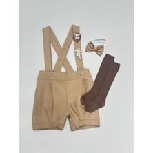 Udoras Tesktil Safari Konsept Şort Salopet Papyon Çorap