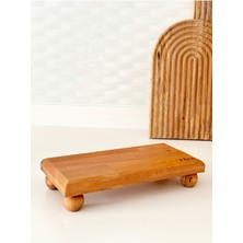 Ahşap Ayaklı Küçük Boy Sunum ve Düzenleme Platformu 21CM