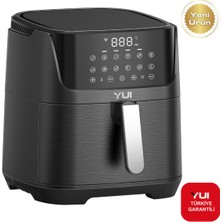 Özbience 5.5l Siyah Air Fryer Maxifry Pro Akıllı Fritöz