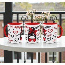 Alpşan Ticaret Anneler Günü Hediyesi Mama Baskılı Kupa Bardak Anneye Hediye Kupa