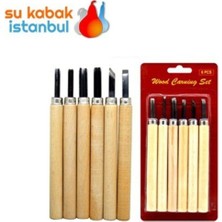 6'lı Oyma Seti, Zarif ve Kullanışlı El Aletleri Takımı