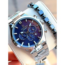 Reward Kronometreli 5 Atm Suya Dayanıklı 2 Yıl Garantili Bileklik Hediyeli Erkek Kol Saati RW713.1