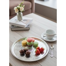 Jet's Home Çelik Yer Sofrası Sini – 29 cm Paslanmaz Çay ve Sunum Tepsisi, Geleneksel Mutfak Ürünü